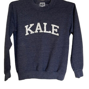 Sub_Urban Riot Navy Blue 'KALE' Sweatshirt